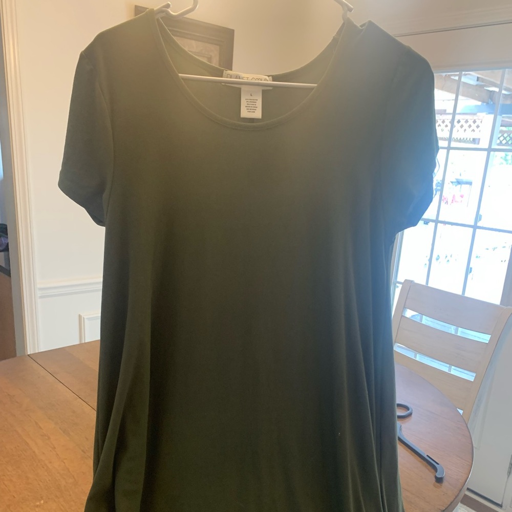 olive green dress